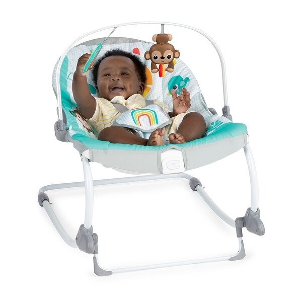 Wild Vibes Infant to Toddler Rocker with Vibrations, Unisex